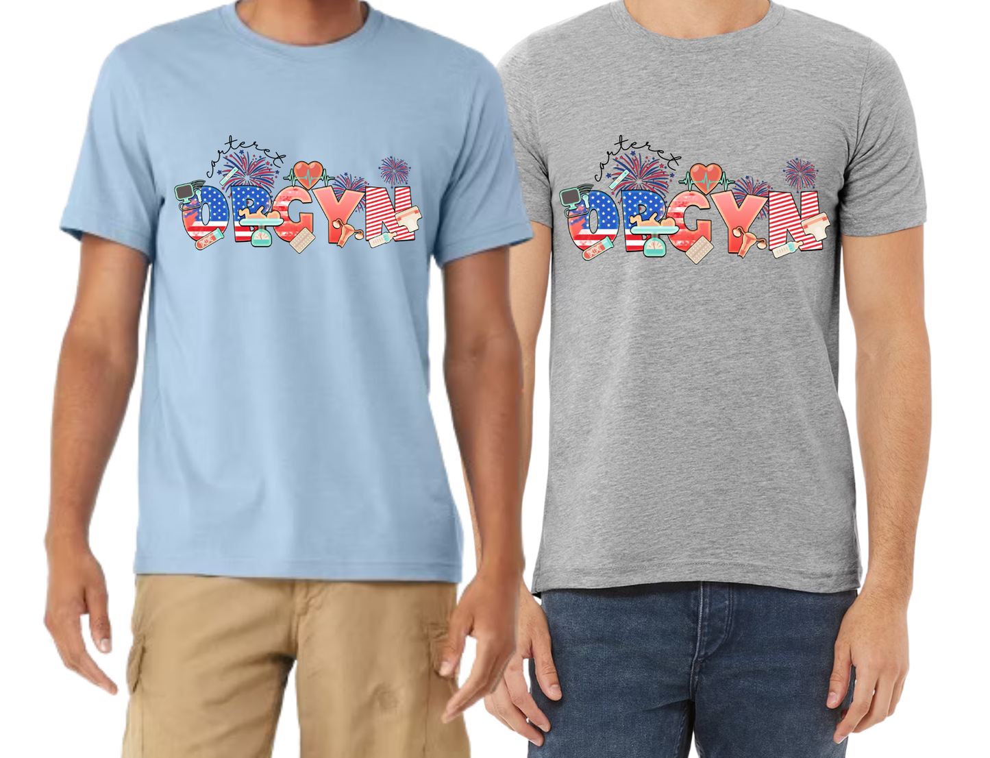 4th of July Squad Carteret OBGYN Tee